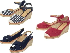 Dames sandalen met sleehak<esmara® Online