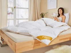 deLuxe carré ganzendonzen dekbed Gold-Edition warm<Balette Outlet