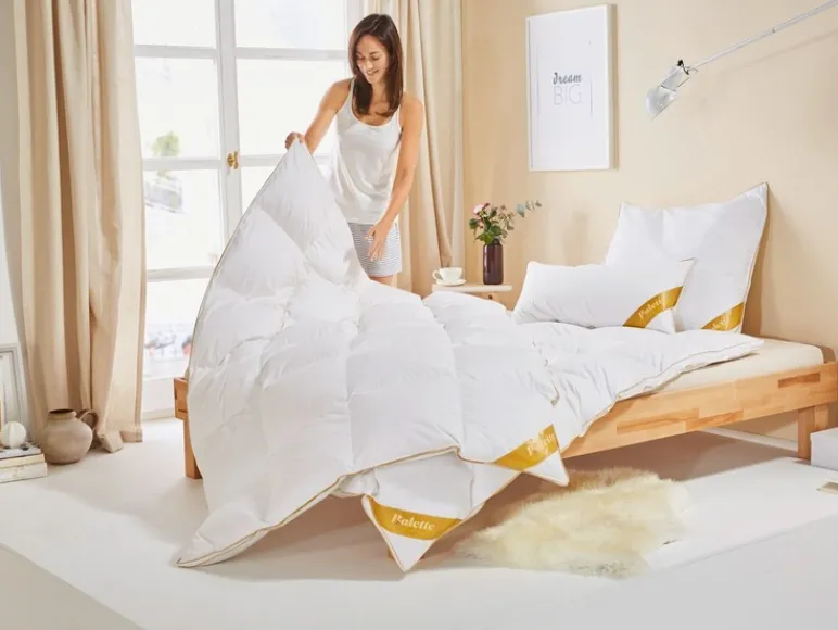 deLuxe ganzendons cassette dekbed Gold Edition extra warm<Balette Sale