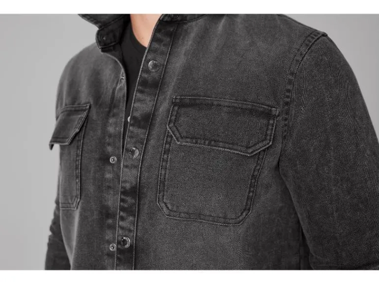 Denim heren overhemd<LIVERGY® Best