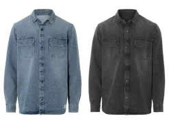 Denim heren overhemd<LIVERGY® Best