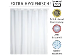 Douchegordijn 180 x 200 cm<Wenko Discount