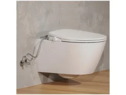 Douche-wc opzetstuk met soft-close-mechanisme en snelsluiting<Eisl Online