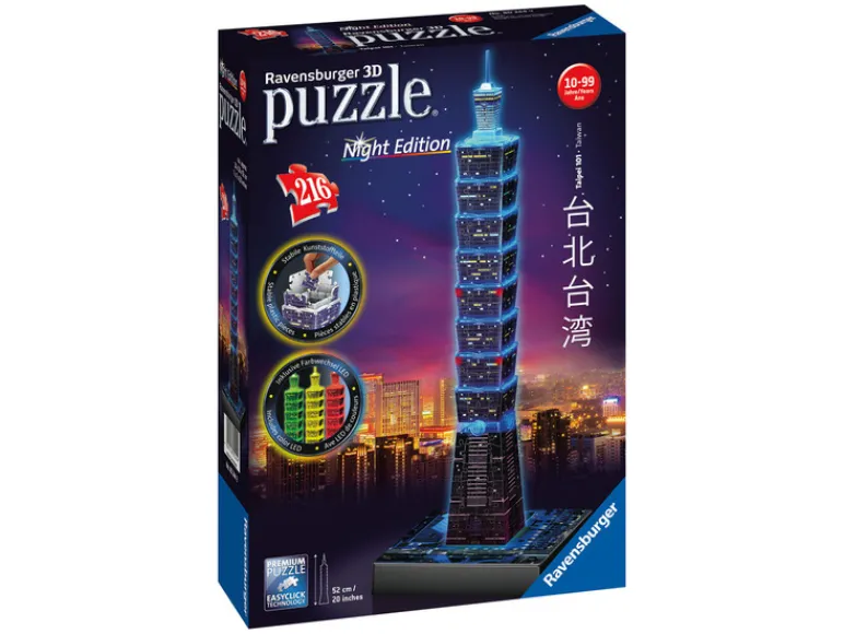 3D-puzzel night edition<Ravensburger Clearance