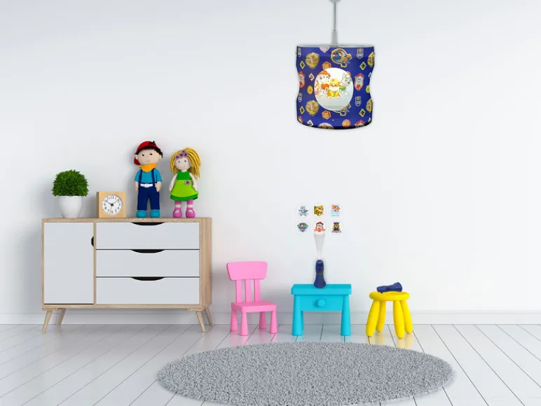 Draaibare hanglamp Paw Patrol, in hoogte verstelbaar<Niermann Hot