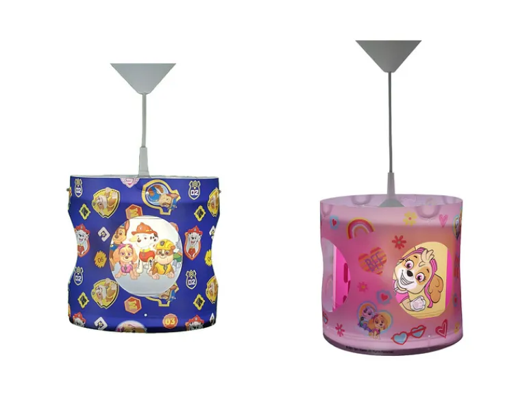 Draaibare hanglamp Paw Patrol, in hoogte verstelbaar<Niermann Hot