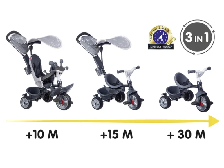 Driewieler Baby Driver Plus<SMOBY Best
