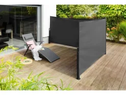 Dubbel windscherm 600 x 160 cm<LIVARNO home Clearance