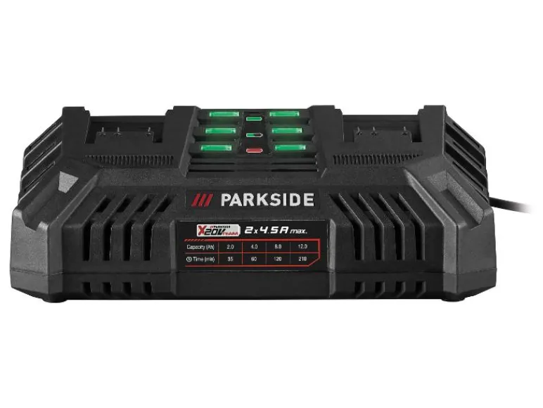 Dubbele acculader 20 V - 4,5 A<PARKSIDE® New