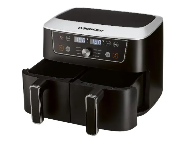 Dubbele airfryer 2x 4,35 L<SILVERCREST® New