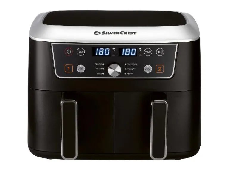 Dubbele airfryer 2x 4,35 L<SILVERCREST® New