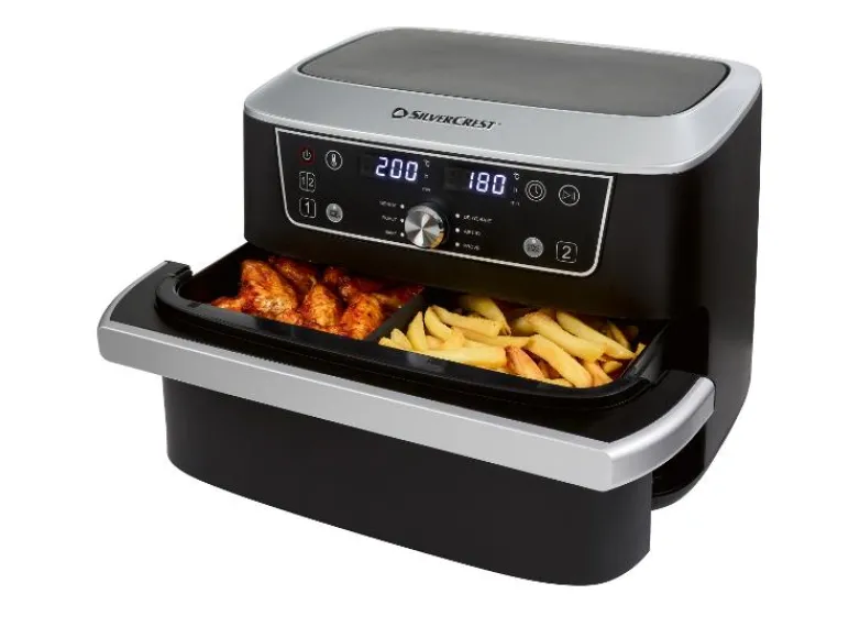 Dubbele hetelucht friteuse 11 L<SILVERCREST® Discount