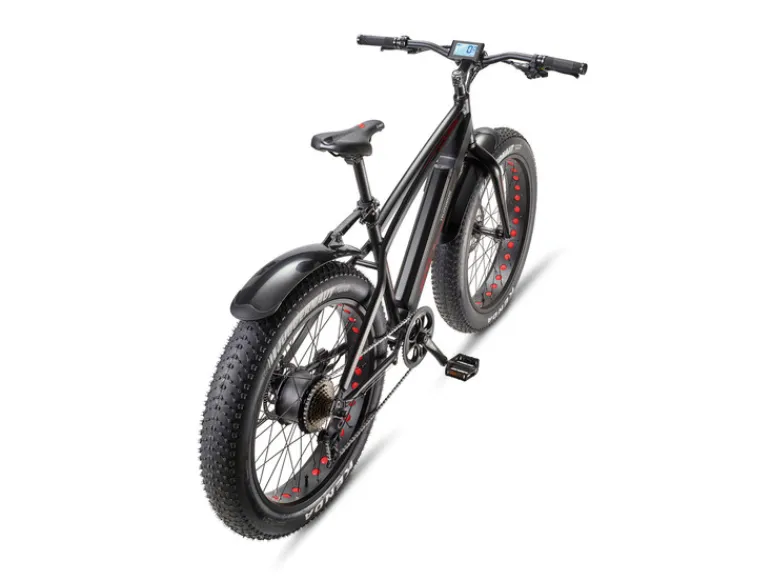E-bike Fat bike Klimmer FM350 zwart 26"<TELEFUNKEN Sale