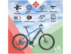 E-mountainbike Klimmer M925 27,5 / 29"<TELEFUNKEN Best