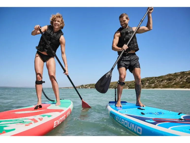 Opblaasbaar SUP-board Exotic met pomp en peddel<F2 Sale
