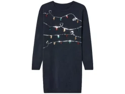 Feestelijk gebreid meisjesjurkje<pepperts!® Hot