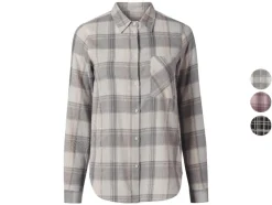 Flanellen dames blouse<esmara® Clearance