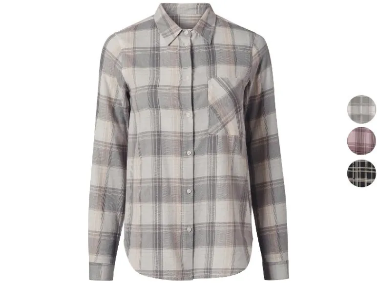 Flanellen dames blouse<esmara® Clearance