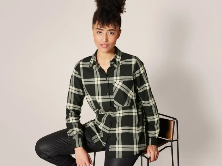 Flanellen dames blouse<esmara® Best