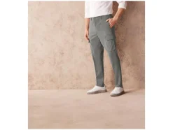 Flanellen heren cargobroek<LIVERGY® Clearance