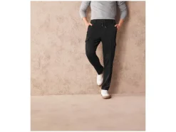 Flanellen heren cargobroek<LIVERGY® Clearance