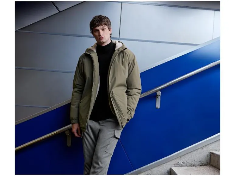 Flanellen heren cargobroek<LIVERGY® Clearance