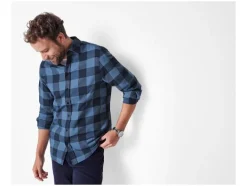 Flanellen heren overhemd<esmara Men Clearance