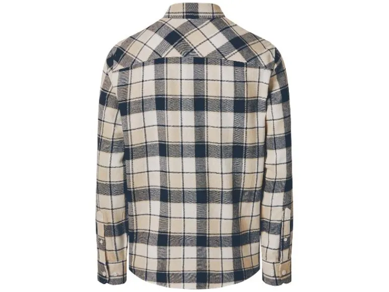 Flanellen heren overhemd<Esmara Men Outlet