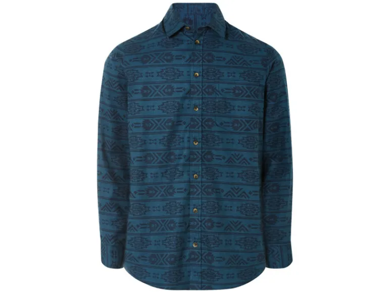 Flanellen heren overhemd<LIVERGY® Outlet