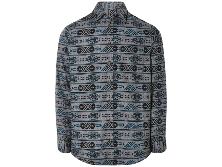 Flanellen heren overhemd<LIVERGY® Outlet