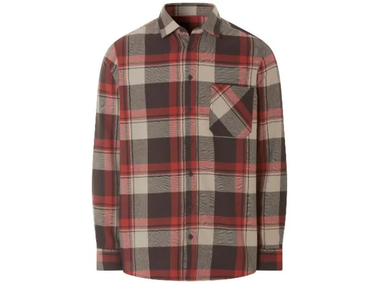 Flanellen heren overhemd<esmara Men Clearance