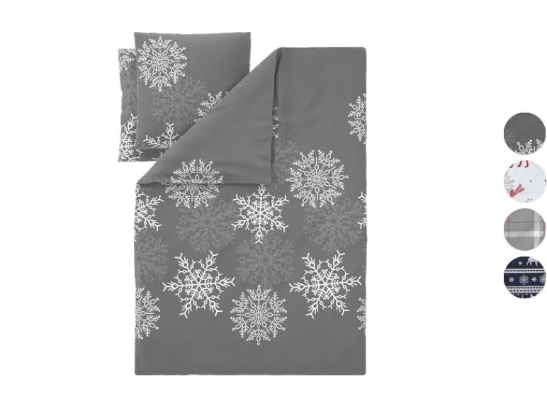 Fleece dekbedovertrek 240 x 220 cm<LIVARNO® Discount