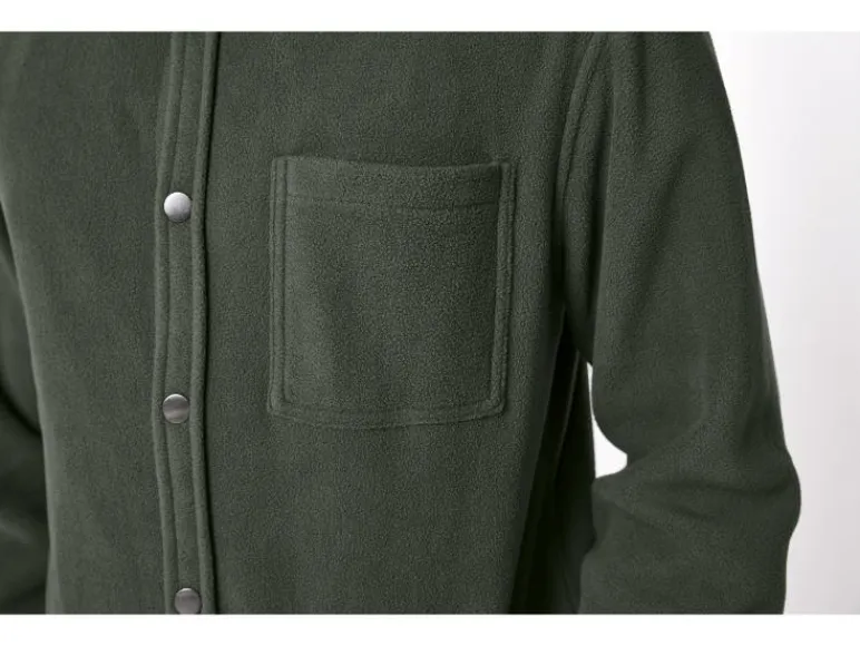 Fleece heren overhemd<esmara Men Clearance