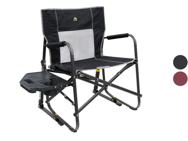 Freestyle Rocker XL™ Campingstoel met schommelfunctie en zijtafel<GCI New