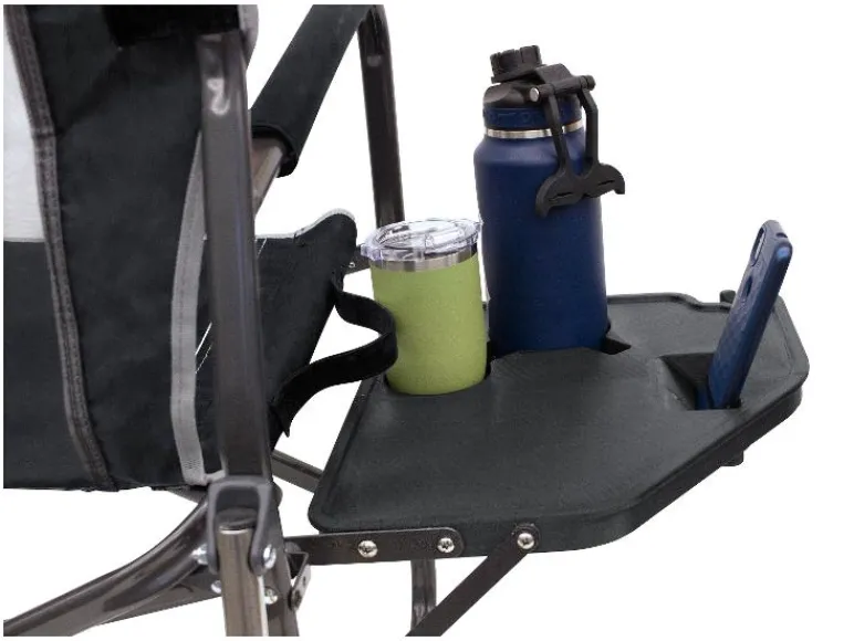 Freestyle Rocker XL™ Campingstoel met schommelfunctie en zijtafel<GCI New