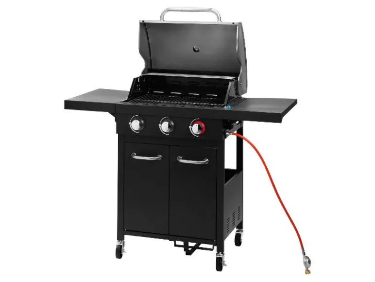 Gas BBQ 3 branders<GRILLMEISTER New