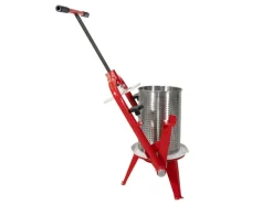 fruitpers, 6, 12, 18 of 30 liter, mechanisch, met stalen spindel<Güde Discount