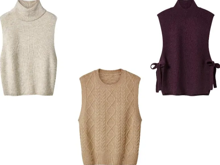 Gebreid dames vest<esmara® Sale