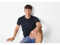 Gebreid heren poloshirt<esmara Men Discount
