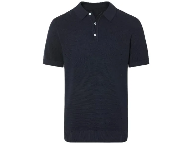 Gebreid heren poloshirt<esmara Men Discount