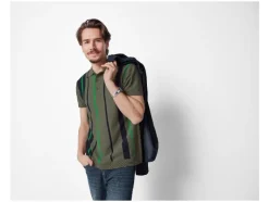 Gebreid heren poloshirt<esmara Men Sale