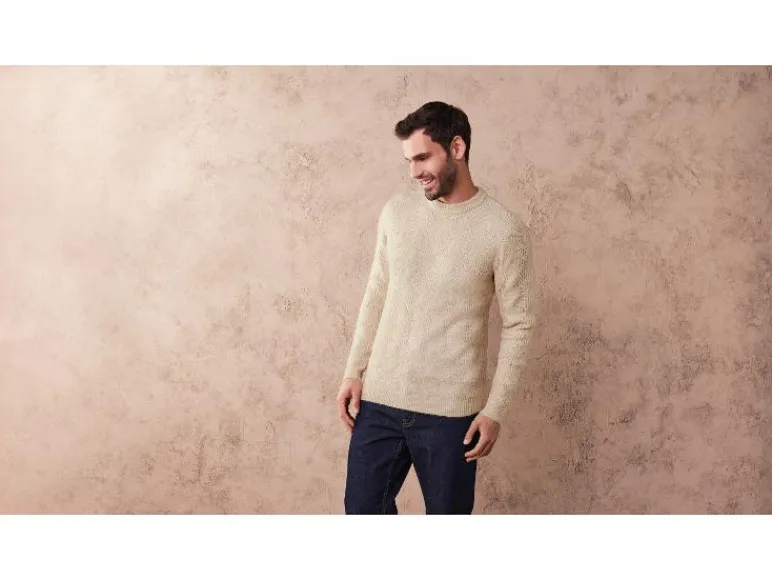 Gebreide heren trui<LIVERGY® Outlet