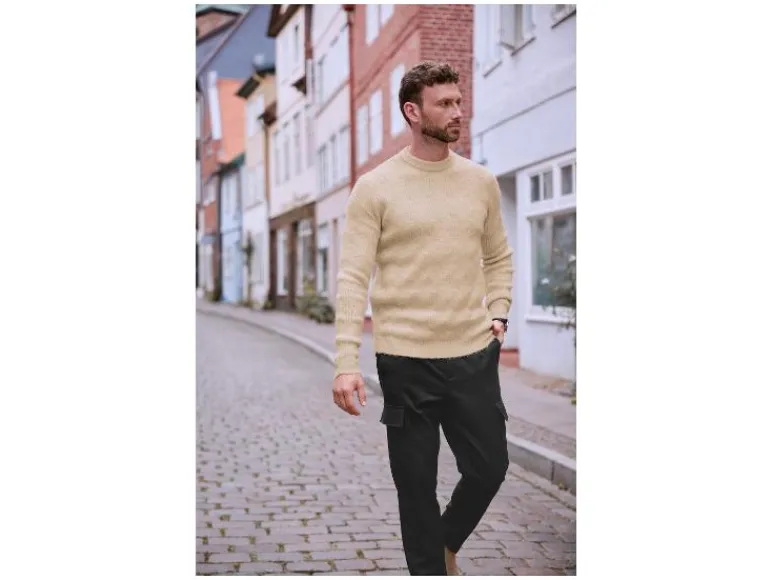 Gebreide heren trui<LIVERGY® Outlet