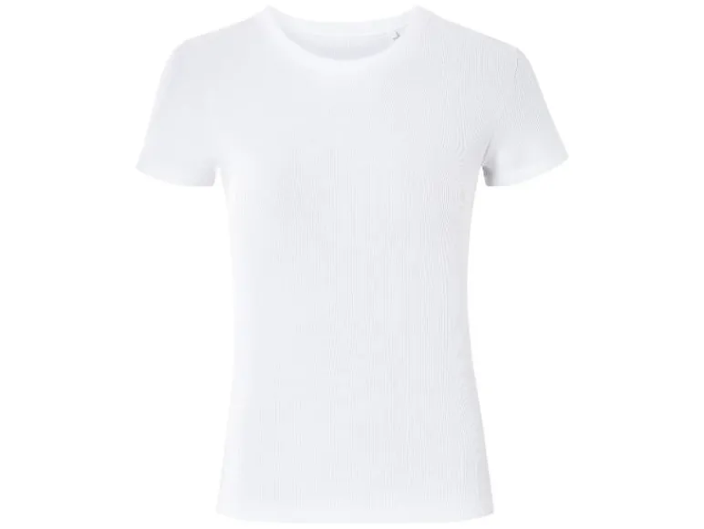 Geribd dames T-shirt<esmara® Clearance