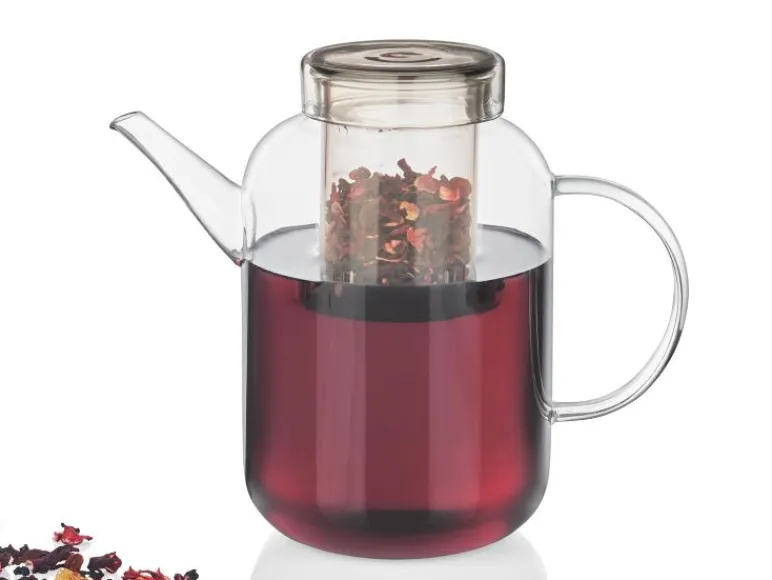 Glazenset of theepot<LIVARNO home Discount