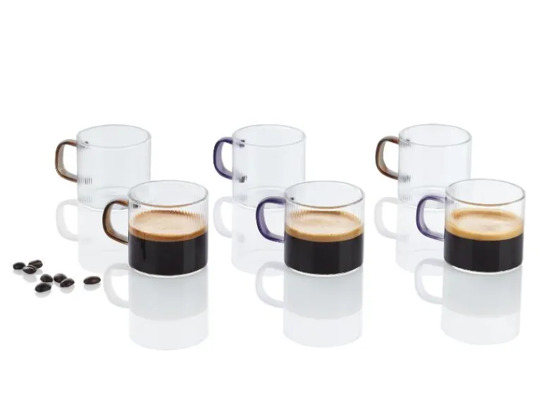 Glazenset of theepot<LIVARNO home Discount