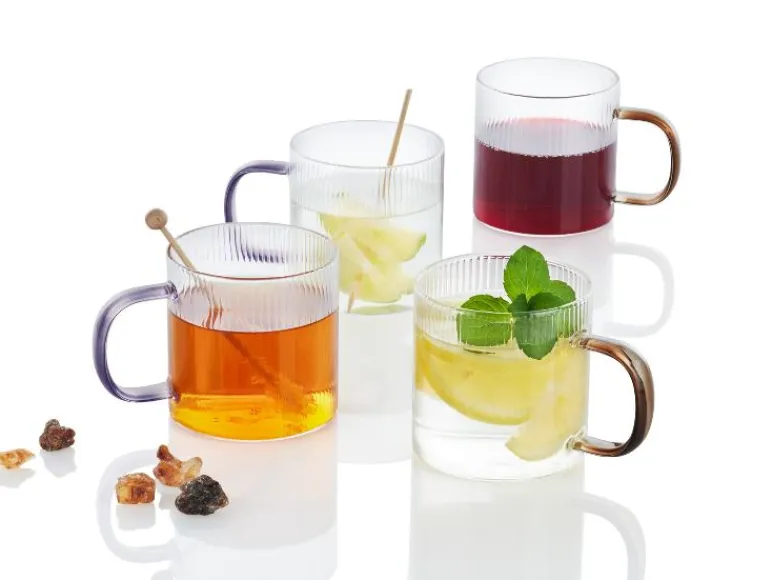 Glazenset of theepot<LIVARNO home Discount