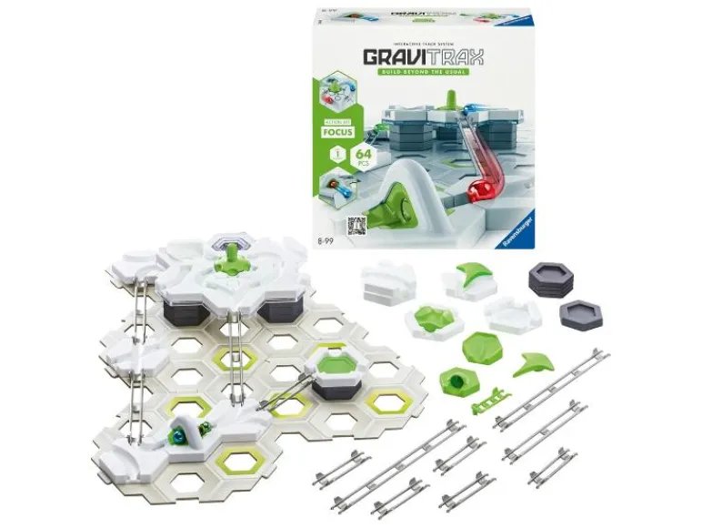 GraviTrax Junior knikkerbaan of Action-Set Focus knikkerbaan<Ravensburger New