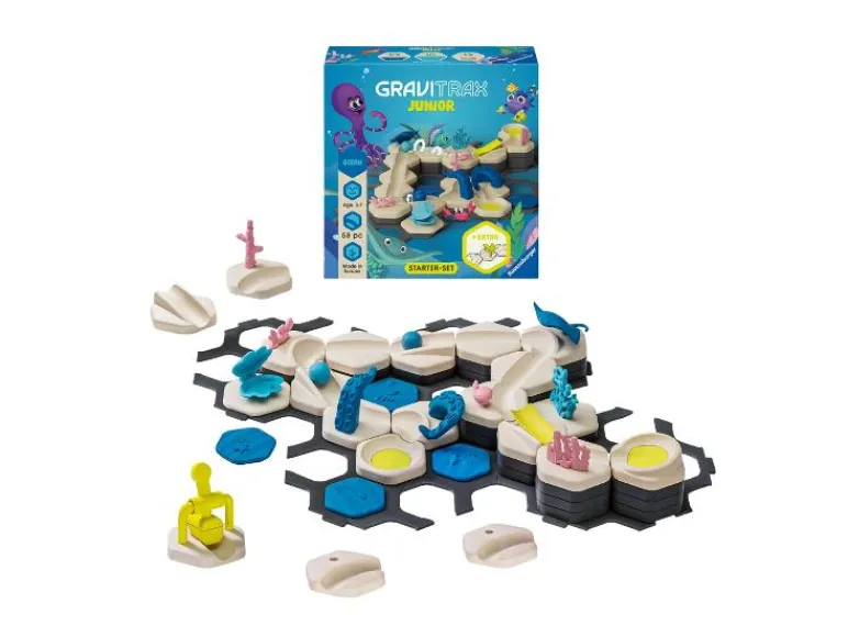 GraviTrax Junior knikkerbaan of Action-Set Focus knikkerbaan<Ravensburger New