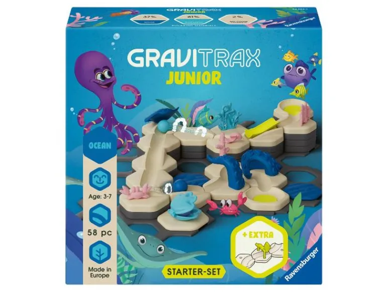 GraviTrax Junior knikkerbaan of Action-Set Focus knikkerbaan<Ravensburger New